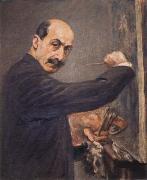 Max Liebermann, self portrait